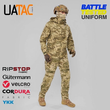Комплект військової форми штани Gen 5.4 + куртка Gen 5.3 UATAC Піксель mm14 XL