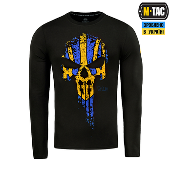 M-Tac футболка Месник длинный рукав Black/Yellow/Blue XS