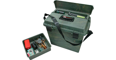 Коробка універсальна MTM Sportsmen’s Plus Utility Dry Box з плечовим ременем. Колір - камуфляж