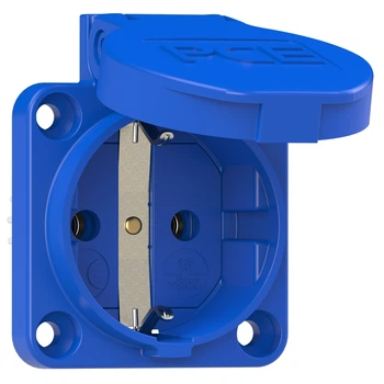 Розетка вбудована 16А/250V/2P+E/IP54 виробник PCE 105-0b