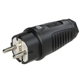 Вилка кабельна 16A/250V/2P+E/IP54 виробник PCE 0511-ss
