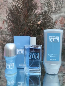 Набір Individual Blue AVON 3в1 (100 мл +250 мл +50мл)