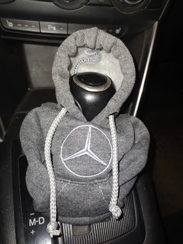 Чехол кофта Худи аксессуар на КПП Car Hoodie мерседес Mercedes серый