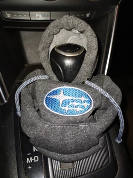 Чехол кофта Худи аксессуар на КПП Car Hoodie субару Subaru серый