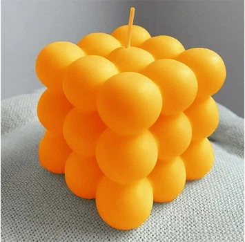 Ароматизована свічка Your Candles Bubbles з ароматом Мандарин