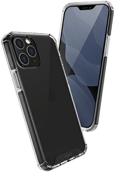 Панель Uniq Combat для Apple iPhone 12 Pro Max Carbon black (8886463674512)