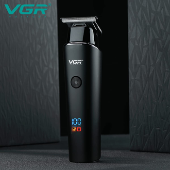 Машинка для бритья аккумуляторная VGR V-937 Hair Trimmer триммер для стрижки волос (1010296-Black)