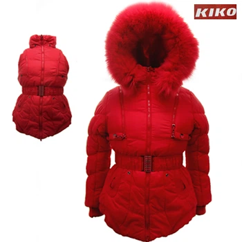 Куртка зимова для дівчинки Kiko/Donilo COT2973 146 см Червоний
