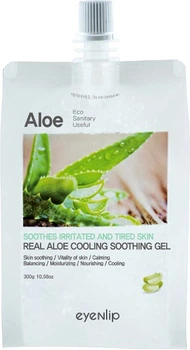 Заспокійливий гель для тіла та обличчя Eyenlip Real Aloe Firming Soothing Gel з екстрактом алое 300 г (8809555253617)
