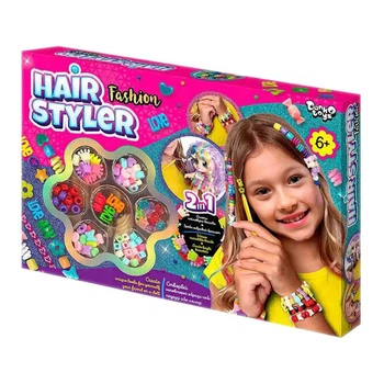 Креативное творчество "Hair Styler Fashion" Danko Toys HS-01-02 малый набор