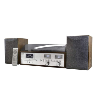 Музыкальный центр в ретро стиле Saundmaster (PL880) BT FM USB CD Aux