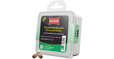 Патч для чистки Ballistol войлочный классический для кал. 7 мм (.284). 60шт/уп