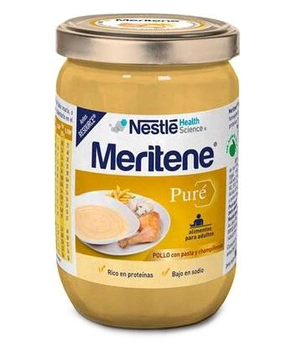Tłuczony makaron Nestle Meritene z kurczakem i pieczarkami 300 g (8470003956321)