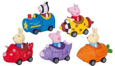 Іграшка-каталка Jazwares Peppa Pig Міні машина Пеппи (681326957850)