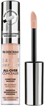 Консилер для лица Deborah 24Ore Perfect All-Over Concealer Водостойкий 01 Fair 5.5 г (8009518388763)