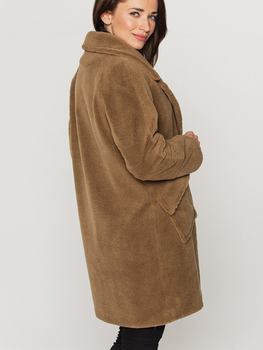 Пальто жіноче PERSO BLH201016F M Бежеве (5908312930501)