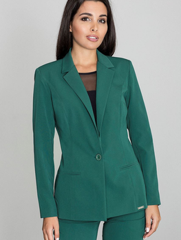 Піджак класичний жіночий Figl M562 L Зелений (5902194339629)