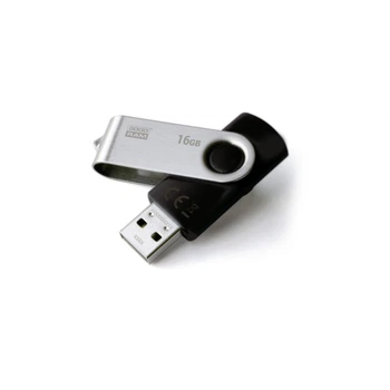 Флеш пам'ять/флешка Goodram UTS2 Twister Black 16ГБ/USB 2.0 Чорний (UTS2-0160K0R11)