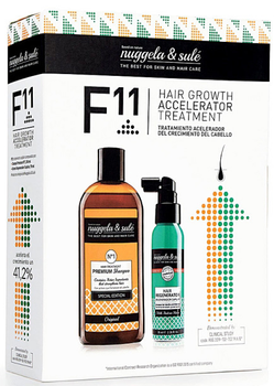 Zestaw do prostowania włosów Nuggela & Sule F11 Szampon 250 ml + Serum regenerujące 70 ml (8437014761573)