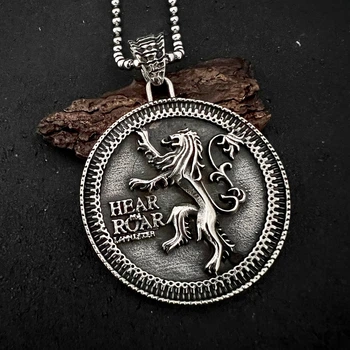 Кулон Lannister гра престолів з нержавіючої медичної сталі PS-017