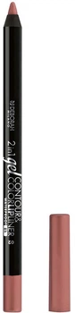 Kredka do ust Deborah 2 w 1 Gel Control&Color 02 Nude Brown 1.3 g (8009518365290)