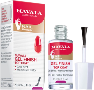 Top do paznokci bez lepkiej warstwy Mavala Top Coat Acabado Gel 10 ml (7618900996052)