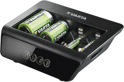 Ładowarka akumulatorków Varta LCD Universal Charger+ EU Black (57688101401)