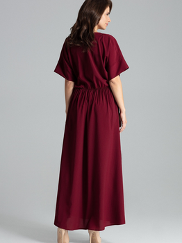 Сукня жіноча Lenitif L055 L Червона (5902194372657)