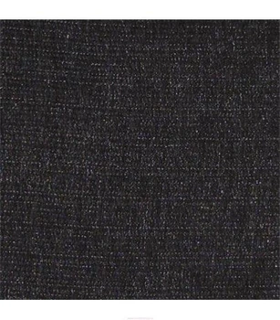 Тканина меблева рогожка ДАНА Black чорний