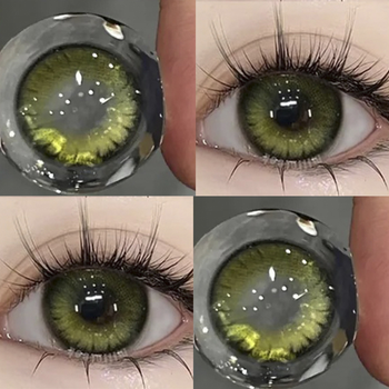Линзы BauTech цветные контактные оригинальные 1 пара Зеленый Зеленый (1013-299-01)