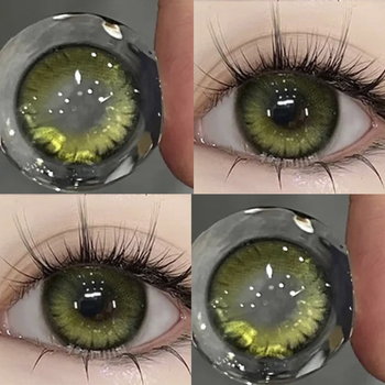 Лінзи BauTech кольорові контактні оригінальні 1 пара Зелений Зелений (1013-299-01)