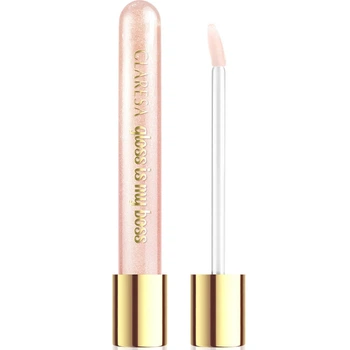 Блеск для губ Claresa Gloss Is My Boss 03 Bossa Nova 5 мл зеркальный блеск, увлажнение и эффект ухоженных губ