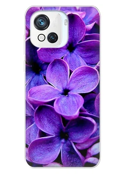 Силиконовый чехол ПринтОК для Blackview Oscal C80 - Сирень