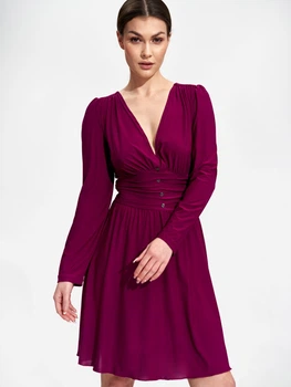 Sukienka trapezowa damska