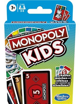 Gra planszowa Hasbro Monopoly Gra karciana dla dzieci (5010993851058)