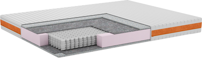 Ортопедичний матрац Smart Mattresses Zen 120х200 см (2111611-120200)