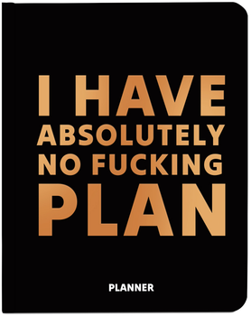 Планер Orner I have absolutely no plan Чорний (orner-2181)