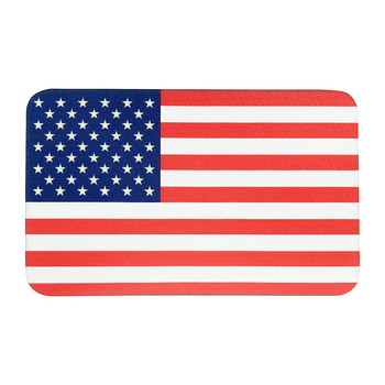 M-Tac нашивка флаг США (80х50 мм) Full Color/GID