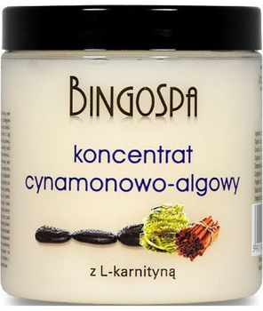 Koncentrat do ciała Bingospa Cinnamon And Algae Concentrate With L-Carnitine 250 ml (5901842003660)