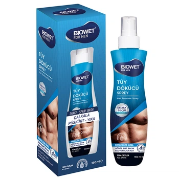 Спрей Biowet для депіляції в душі для чоловіків 150 мл