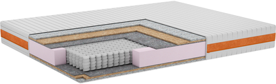 Ортопедичний матрац Smart Mattresses Zen Cocos Plus 90х200 см (2111613-90200)