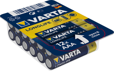 Батарейка Varta Longlife AAA BOX 12 Alkaline (04103301112)
