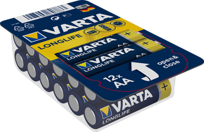 Батарейка Varta Longlife AA 12 Alkaline (04106301112)