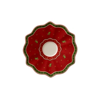 Набор из 2 блюдец Villeroy & Boch Toy‘s Delight 16,5 см красный (1485851311)