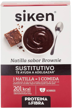 Десерт Siken шоколадний 6 шт (8424657109343)