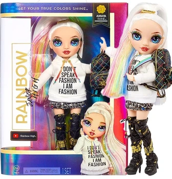 Кукла Rainbow High Junior High Amaya Raine - Рейнбоу Хай Амая Рэин с аксессуарами (582953)