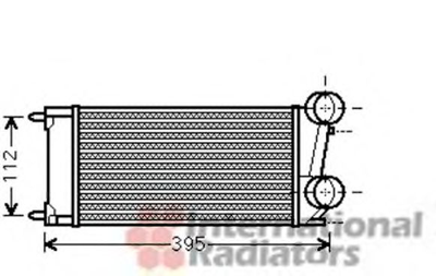 Интеркулер FORD/ MAZDA/ PEUGEOT (выр-во Van Wezel) Van Wezel (40004343)