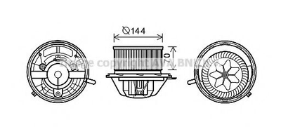Компресор салону Ava (MS8607)