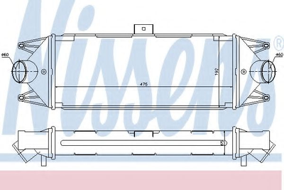 Інтеркулер IVECO DAILY (99-) (вир-во Nissens) Nissens (96727)