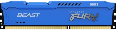 Оперативна пам'ять Kingston Fury DDR3-1600 8192 MB PC3-12800 Beast Blue (KF316C10B/8)